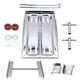 thumbnail image 1 of Kit de bandeja de batería universal, soporte de bandeja de batería de acero inoxidable, kit de sujeción con ganchos en J, piezas de coche de 7 1/2 x Soledad Bandeja del acumulador, 1 of 10