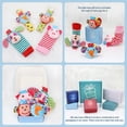 thumbnail image 3 of Wrist Rattles Foot Finder Rattle Sock Baby Rattle Toy, Arm Hand Bracelet Rattle, Feet Leg Ankle Socks, Birthday Holiday Birth Present for Newborn Boy Girl, 3 of 14