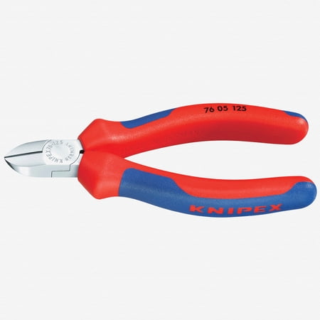 UPC: 0843221005214 | KNIPEX 76 05 125 Diagonal Cutters No Tether Capable