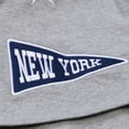 thumbnail image 7 of Women's Mitchell & Ness Heather Gray New York Yankees Pep Rally Cropped Boxy T-Shirt, 7 of 7