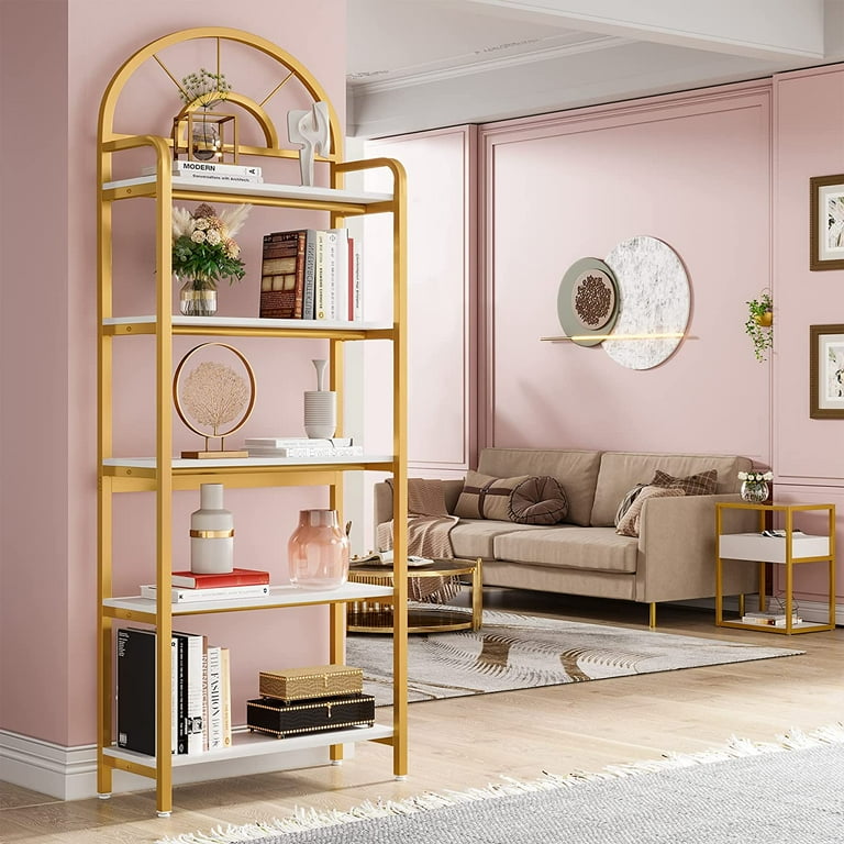 White freestanding sale bookshelves