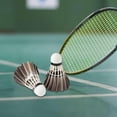 thumbnail image 3 of 3/6/12pcs Natural Duck Feather Badminton Outdoor Entertainment Badminton Training, 3 of 8