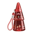 thumbnail image 2 of Vaso para beber con y tapa, vaso para agua, forma de de Navidad para niñas, niños, adultos Rojo, 2 of 8