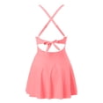 thumbnail image 5 of Maillot de Bain une Pièce Découpé pour Femmes, Robe de Bain à Col en V avec Nœud dans le Dos, 5 of 5