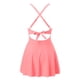 thumbnail image 4 of WILLBEST Traje de Baño de Natación para Mujer, Traje de Baño de Una Pieza con Falda Recortada y Cuello En V, Cruzado con Lazo En La Espalda, Trajes de Baño, 4 of 4