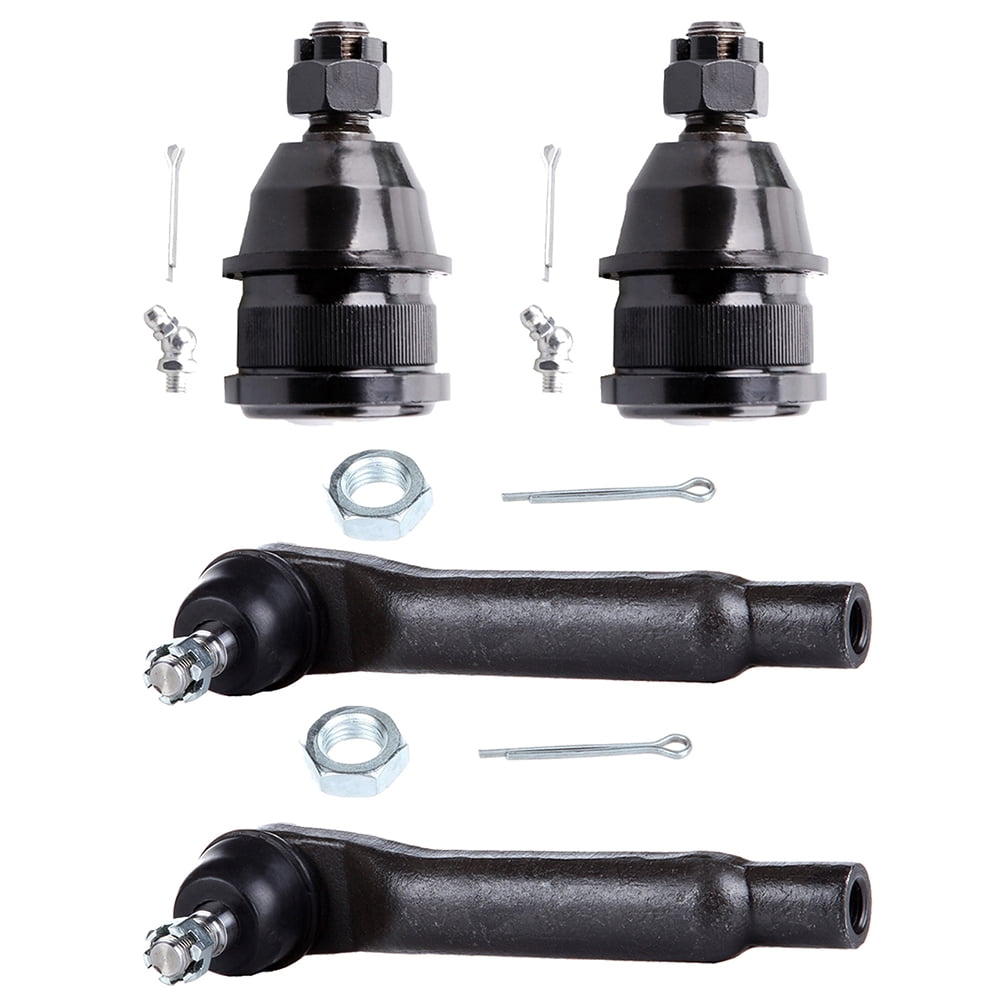 ECCPP 4pcs Front Outer Tie Rod End Front Lower Ball Joint fit for 1989-1997 For Ford Thunderbird 1989-1997 For Mercury Cougar