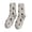 Beige, variant on Socks Thick Warm Cat Print Casual Socks for Women Home Wear Non Comfortable Crew Everyday Indoor Use Beige