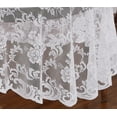 thumbnail image 3 of WARM HOME DESIGNS Elegant Small Gothic 48 Inch White Round Tablecloth for Rustic Kitchen or Wedding Decor. MTC White Round 48, 3 of 3