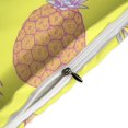 thumbnail image 4 of HAHDAXIA Pineapple Fruit Pattern Bedding Solid Comforter Set for All Seasons,3 Pieces(1 Comforter+2 Pillowcases),Soft Microfiber Bedding Set Queen(90"x90"), 4 of 7