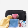 thumbnail image 4 of Makeup Bags and Organizers,Toiletry Bags for Traveling Women,Makeup Bag,Toiletries Storage Organization Bag,Bathroom 3-in-1 Portable Hanging Toiletry Bag,Dry and Wet Separation Folding Storage Bag, 4 of 7