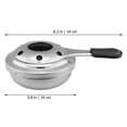 thumbnail image 2 of EeaseCA Stainless Steel Fuel Box Wick Fuel Holder Multi-use Fuel Box with Cover for Buffet, 2 of 7