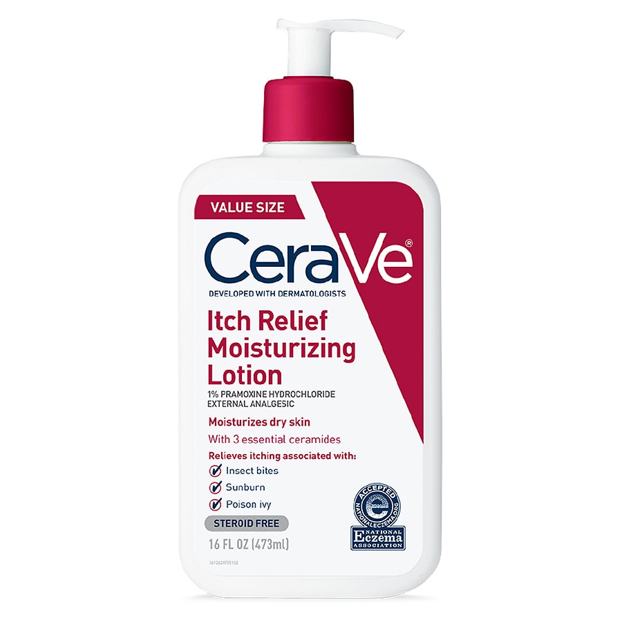 CeraVe Itch Relief Moisturizing Lotion with Pramoxine Hydrochloride for