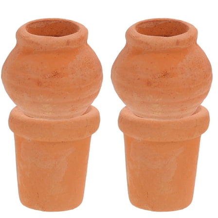 SEWCHICS Dark Red Ceramic Flower Pots Set of 4 Lightweight for Indoor Outdoor Decor