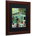 thumbnail image 2 of Trademark Fine Art "Le Petit Zinc" Canvas Art by Natasha Wescoat, Black Matte, Wood Frame, 2 of 4