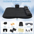 thumbnail image 3 of Inflatable Car Air Mattress Back Seat Bed with Air Pump,55" (L) x 35" (W) Portable Thickened Car Travel Camping Sleeping Air Mattress Blow Up Bed for Mid-Size,Full-Size Car SUV, 3 of 5