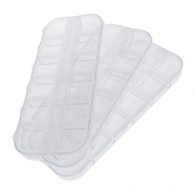 Caja de Almacenamiento Plástico Perfecl 3 Piezas Caja de Joyería Pequeña