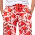 thumbnail image 4 of Strawberry Shortcake Pajama Pants Women's Gingham Print Lounge Sleep Bottoms, 4 of 6