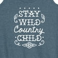 thumbnail image 3 of Instant Message - Stay Wild Country Child - Women's Racerback Tank Top, 3 of 6