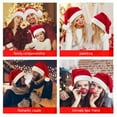thumbnail image 7 of Christmas Hat Red Polyester Adult Teenagers Children Sizes Warm Elastic For Holiday Christmas Party Outdoor Decor Gift, 7 of 7