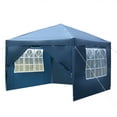 thumbnail image 6 of Spaco 3 x 3m Two Doors & Two Windows Practical Waterproof Right-Angle Folding Tent, Blue, 6 of 11