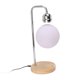 thumbnail image 4 of Lámpara de luna de levitación magnética oso de fresa Base de Madera Lámpara de noche de mesa de luna flotante Enchufe de EE. UU. CA 100-240 V Plata, 4 of 10