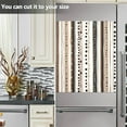 thumbnail image 3 of Yayeee Magnetic Dishwasher Cover for The Front Decoration Home Kitchen Machine Sticker Protector, Brown Abstract Stripes, 3 of 6
