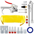 thumbnail image 1 of Air Compressor Hose Tube Pneumatic Straight Pipe Air Compressor Pump Hose,Quick Connect Pneumatic Tools Dust Blowing,1 * Air Compressor Accessories Kit, 1 of 6