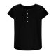 thumbnail image 5 of Camisas de Cuello de la Tripulación de Manga Corta para las Mujeres Top Botón de Color Sólido, Camisas de Manga Corta de Verano para las Mujeres Casual Spring Transpirable, 5 of 7