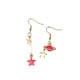 thumbnail image 1 of Pendientes para mujer, diseño asimétrico, joyería para niñas, pendientes multifuncionales para regalo de cumpleaños, Festival, uso diario informal, RosaA, 1 par Inevent AP009007-10B, 1 of 6