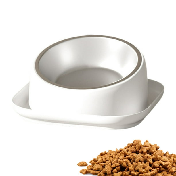 Tilted Cat Food Bowls,Slanted Cat Feeder Bowl Orthopedic Cat Bowl Anti ...