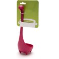thumbnail image 2 of Loch Ness Monster Spoon Household Thickening Hanging Vertical Swan Porridge Spoon Kitchen Tableware Plastic (Rose Red), 2 of 4