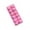 Pink, variant on YLOMAY Gift for Family Halloween Jelly Silicone Mold 12 Pattern Cavities for Candy Chocolate Polymer Clay Cake Decoration BPA Free Holiday Decoration 1pc