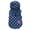 Blue Dots, variant on Small Dog Harness Jacket Hooded,Pet Coat Cold Weather Warm Vest Jacket with Harness,Dog Waterproof Windproof Cotton Costume for Puppy Small Medium Dogs Blue Brown XL