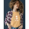 thumbnail image 2 of Cool Vintage Multicolor Mouse T-shirt Color Women's -SmartPrintsInk Designs, 2 of 4