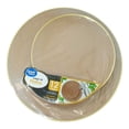 thumbnail image 1 of Platos Great Value lavables y reutilizables beige 12 piezas, 1 of 4
