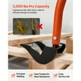 thumbnail image 3 of KFFKFF Pallet Buster Tool with 50-Inch Carbon Steel Handle, 2000 lbs Load Capacity, Durable Pry Bar for Deck Boards, Flooring, Framing, Roofing, Trim, and Drywall Removal, 3 of 9