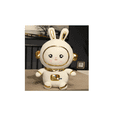 thumbnail image 3 of Lindo Peluche Suave Y Divertida Astronauta Conejita Regalo Genérica CONEJO ASTRONAUTA, 3 of 3