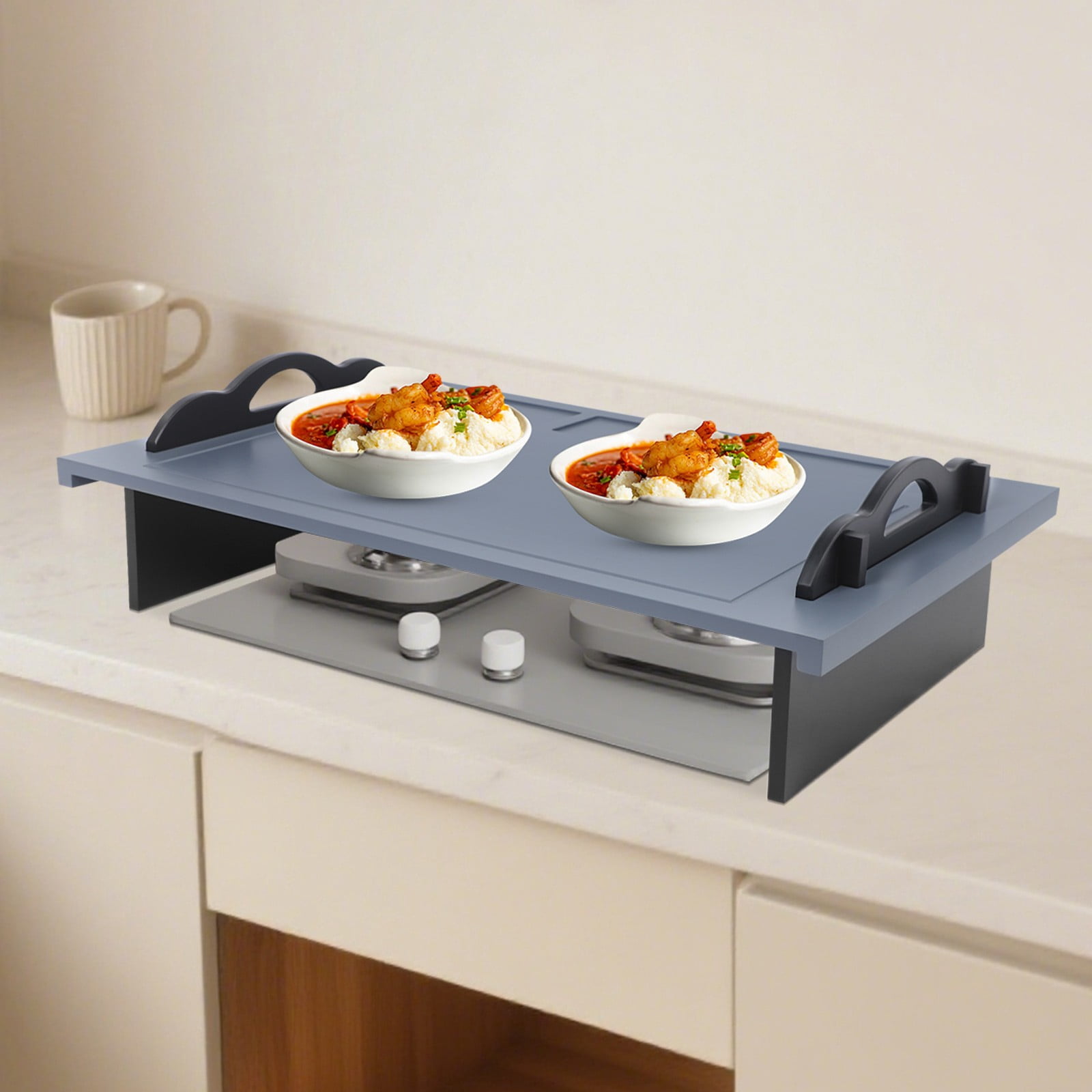 Stove Top Cover Board with Handles, Stove Top Cover for Gas & Electric Stoves
