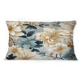 thumbnail image 3 of Designart "Beachy Blue Hydrangea Calm I" Floral Throw Pillow - Traditional Pillow For Couch - Insert And Pillows Covers For Living Room Decor, 3 of 5