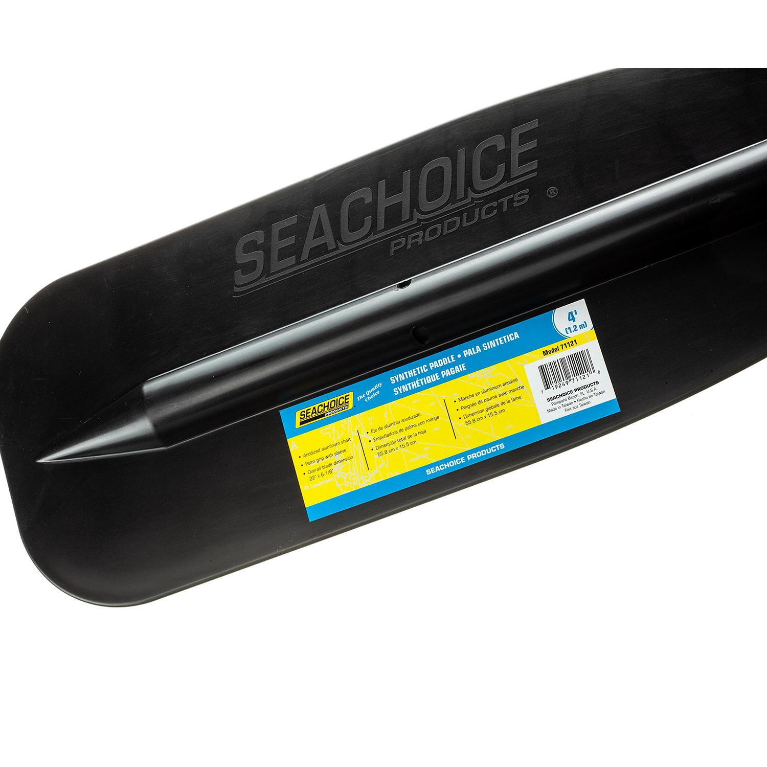 Seachoice Black Synthetic Paddle with Aluminum Shaft