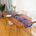 thumbnail image 2 of Yayeee Table Runner 70 inches Long Home Kitchen Dinning Party Decoration, Light Purple Flowers, 2 of 7