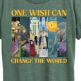thumbnail image 3 of Disney Wish - One Wish Can Change The World - Women's Short Sleeve Graphic T-Shirt, 3 of 5