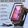 thumbnail image 2 of For Lenovo Tab 10.1 inch 2025 TB311FU/TB311XU Case, 360 Hand Strap, Shoulder Strap, Kickstand, Rugged Drop Protection, Black, 2 of 6