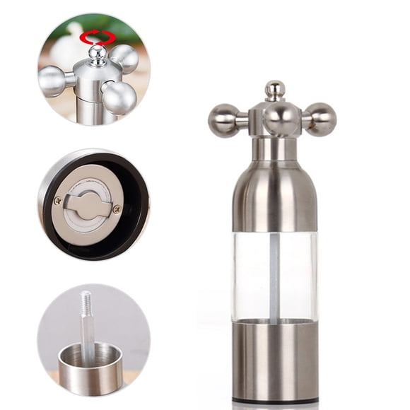 Coofit Pepper Grinder Stainless Steel Water Tap Shape Pepper Shaker Spice Mill