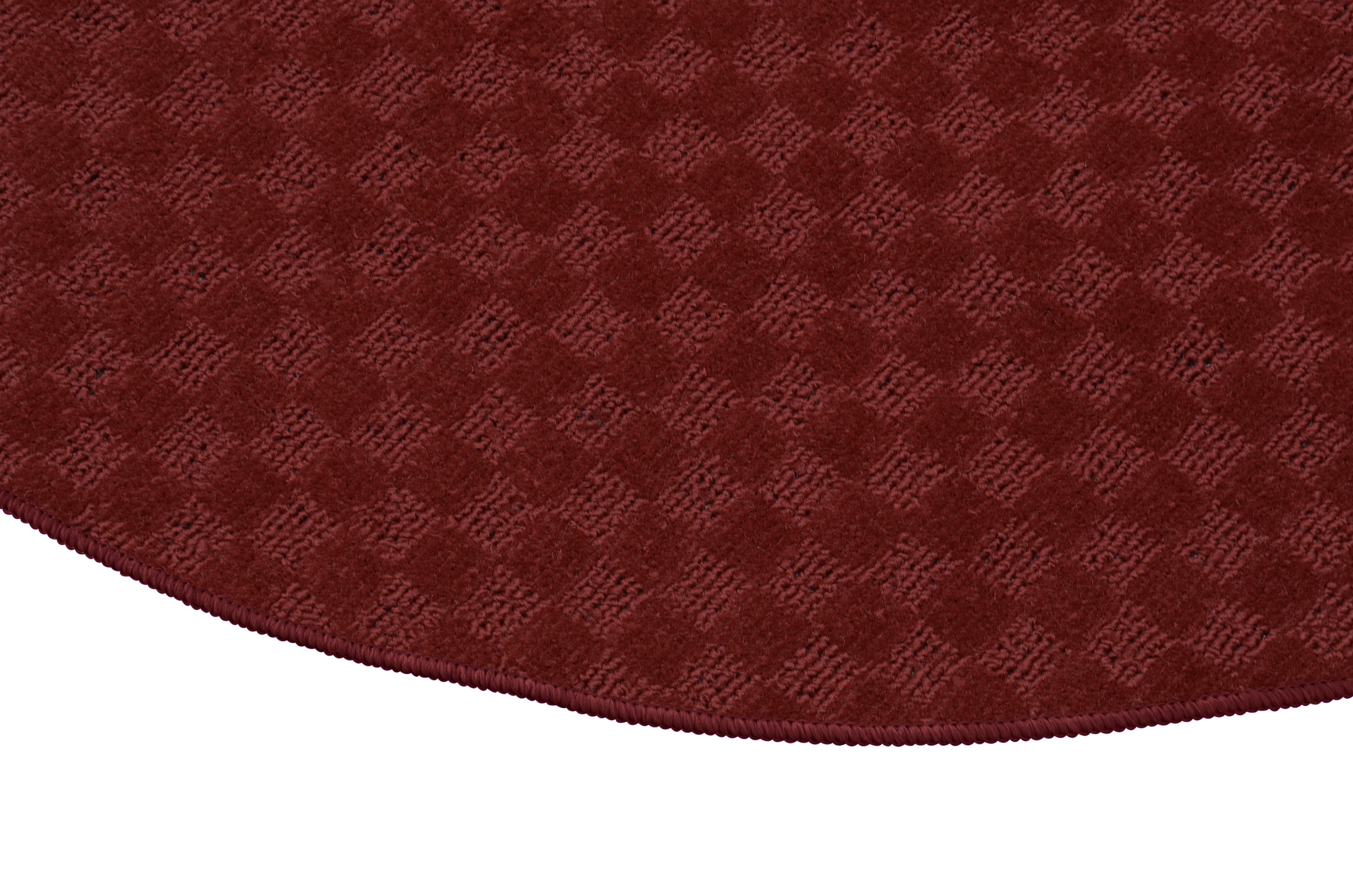 Garland Rug Medallion Chili Red Round Indoor Area Rug, 5' x 5'
