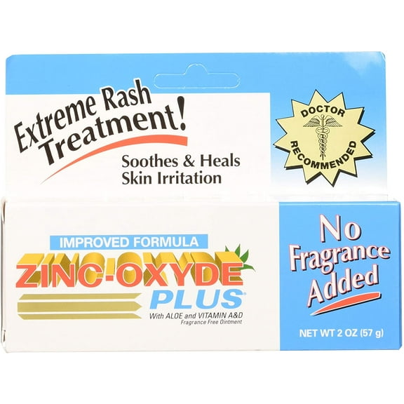 3 Pack - First Aid Research Corp. Zinc-Oxyde Plus Ointment, 2 Ounce