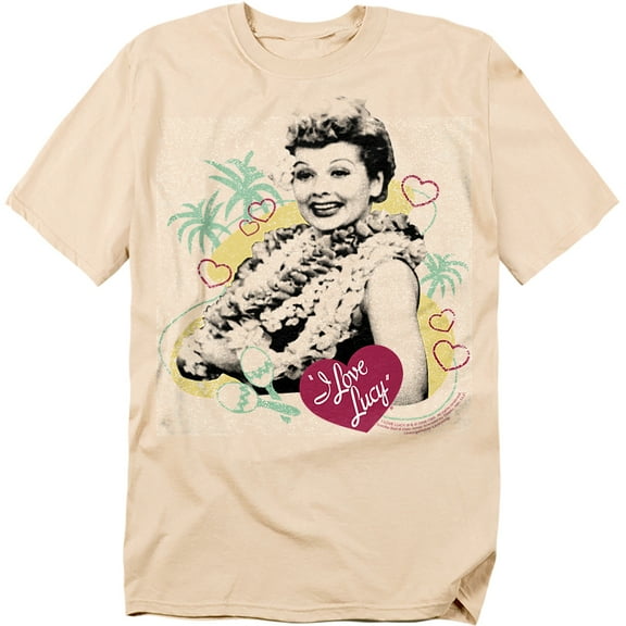 I Love Lucy T-Shirt Luau Graphic Unisex Graphic Tee For Men & Women