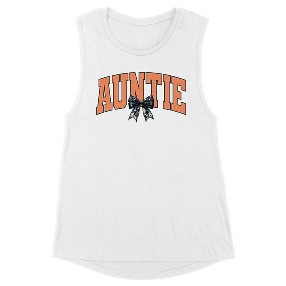 Halloween Auntie Women's Muscle Tank Large White