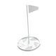 thumbnail image 4 of Taza para poner con bandera, bandera verde para poner, palo para bandera de golf con astillas, copa con orificio para bandera de golf, tapa para taza, 4 of 9