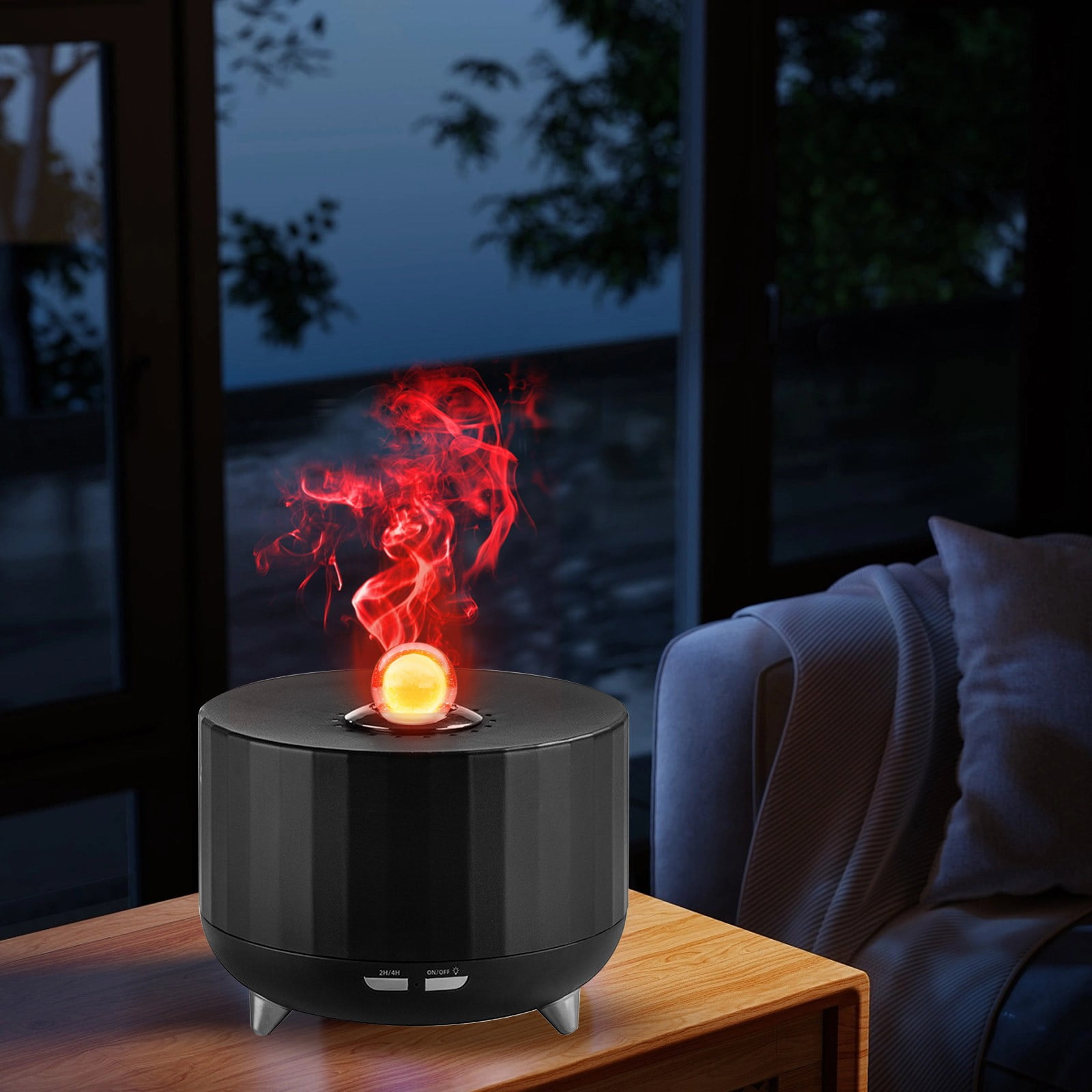 BOBOMOTI Humidifiers for Bedroom Cool Mist Top-Fill Ultra-Quiet Humidistat for Baby Nursery Plants Essential Oil Diffuser Clearance